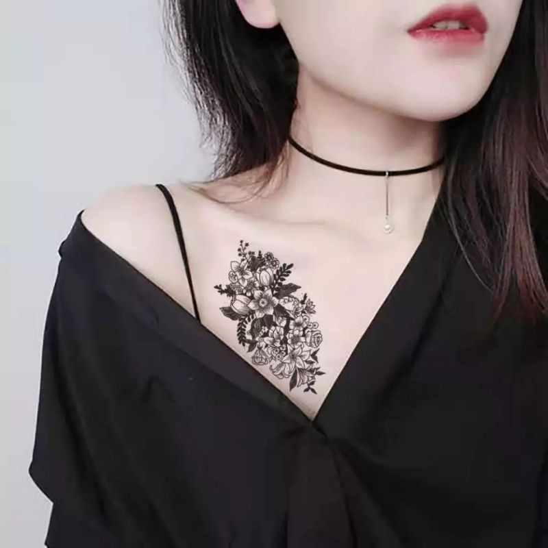 Paket Grosir Termurah 420 Pcs Tato Aesthetic Lucu Berwarna - Tatto Temporer motif kecil anak, Tato temporary Stiker Tato Halal