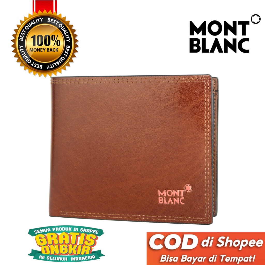 TOKOKOE - Dompet Pria model Tidur bahan Kulit Premium Dompet Lipat - MB 102-2619 Brown