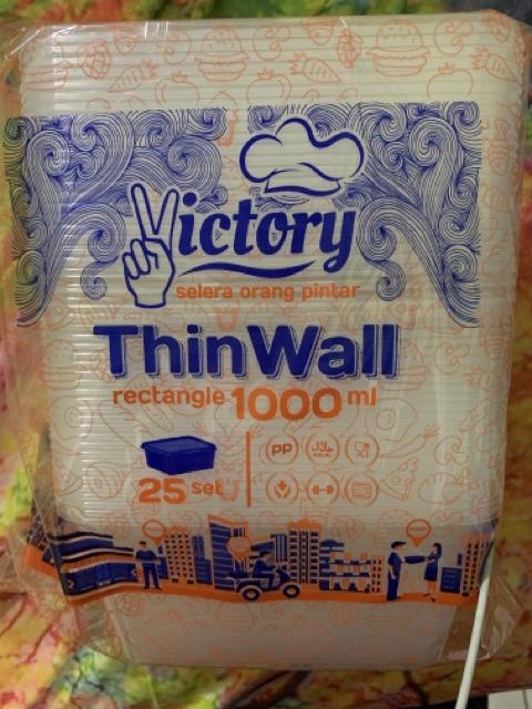 Thinwall 1000ml Kotak Dus Semua Jasa Kirim Ekspedisi Box Nasi