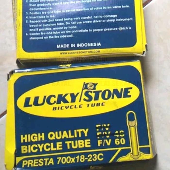 BAN DALAM SEPEDA FIXIE 700X23C LUCKY STONE