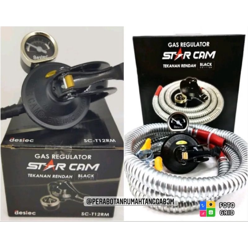 Jual Starcam kepala regulator + ampere, regulator kepala jepit star cam
