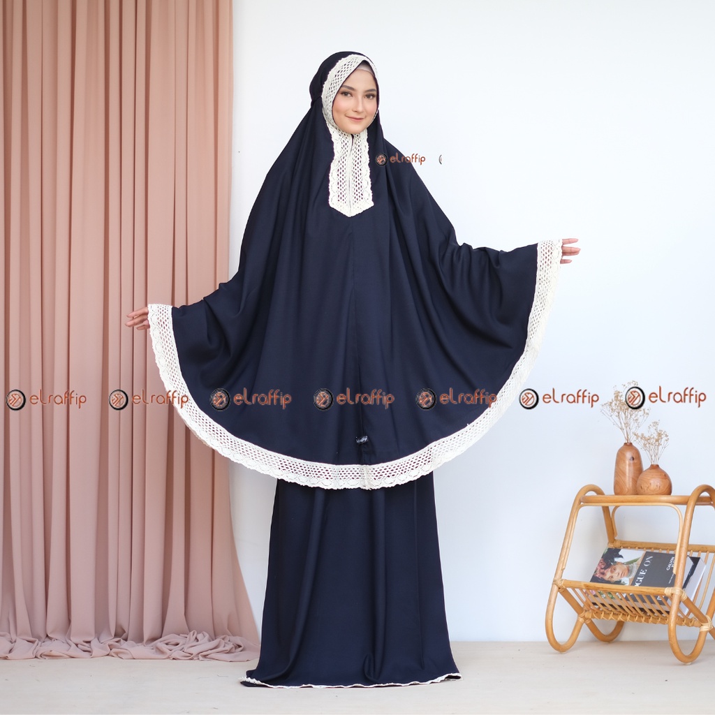 Mukena Dewasa Katun Polos 2 in 1 AyundaSeries