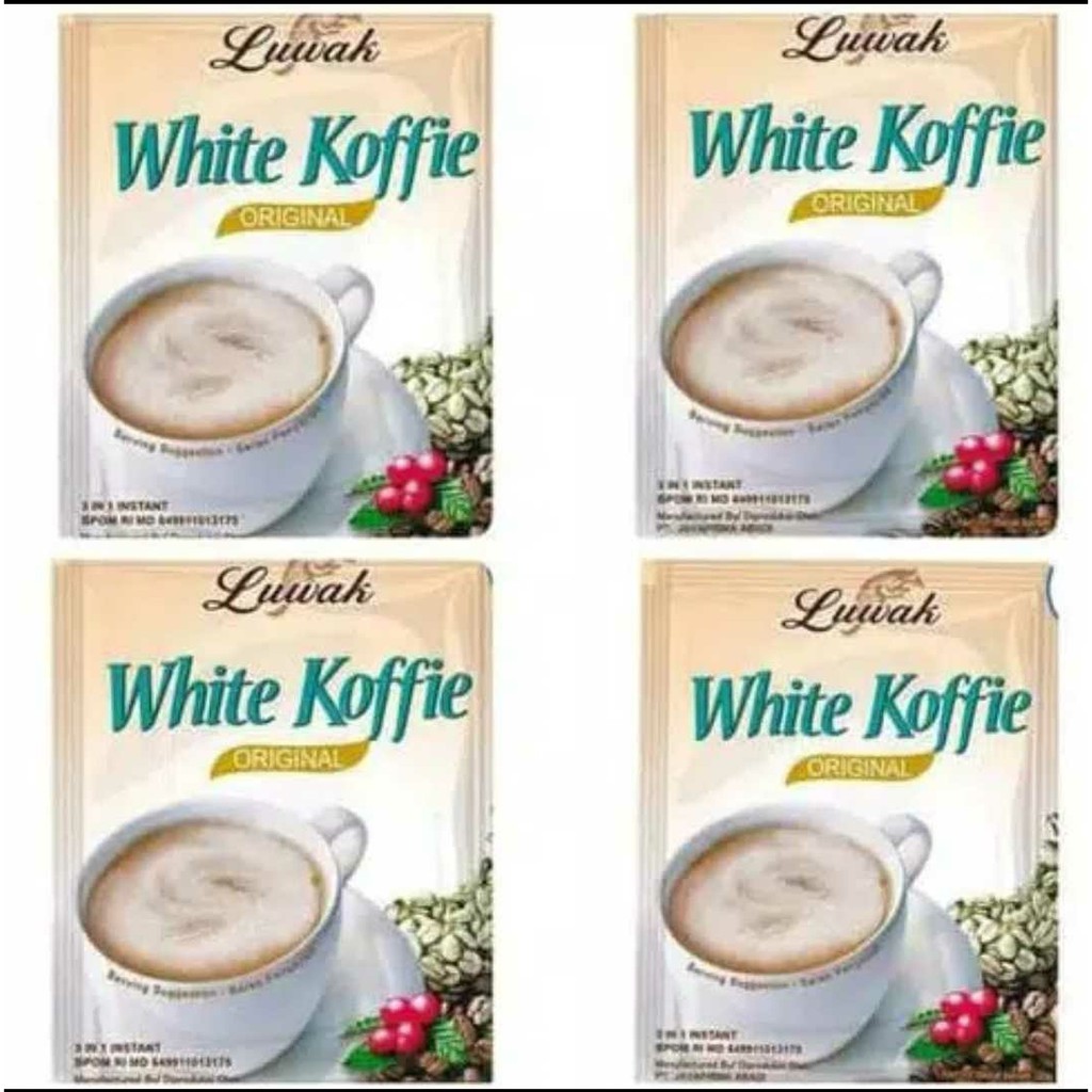 

Luwak white kopi sachet isi 10