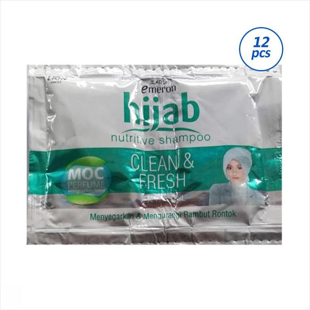 Emeron Shampoo Hijab Clean & Fresh sachet 10 ml