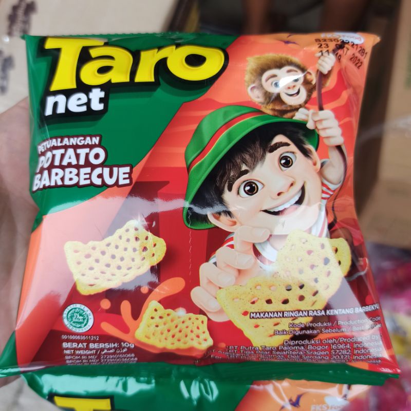 

Taro Snack Net Potato Bbq Terlaris