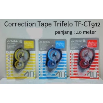 

Correction Tape 40 meter Trifelo TF-CT912 Tip Ex Kertas