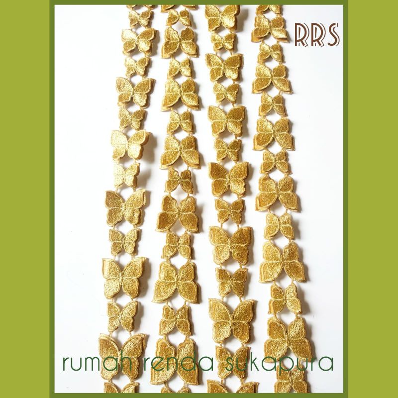 renda meteran murah / renda bordir / renda pinggiran