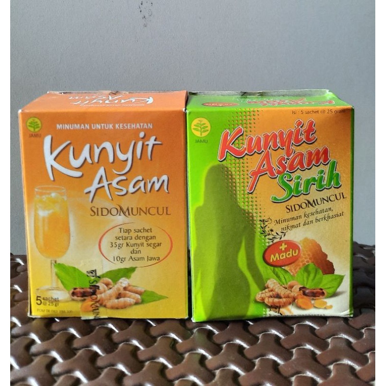 

Kunyit Asam / Kunyit Asam Sirih Sidomuncul