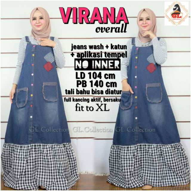 VIRANA OVERALL / GAMIS JEANS OVERALL