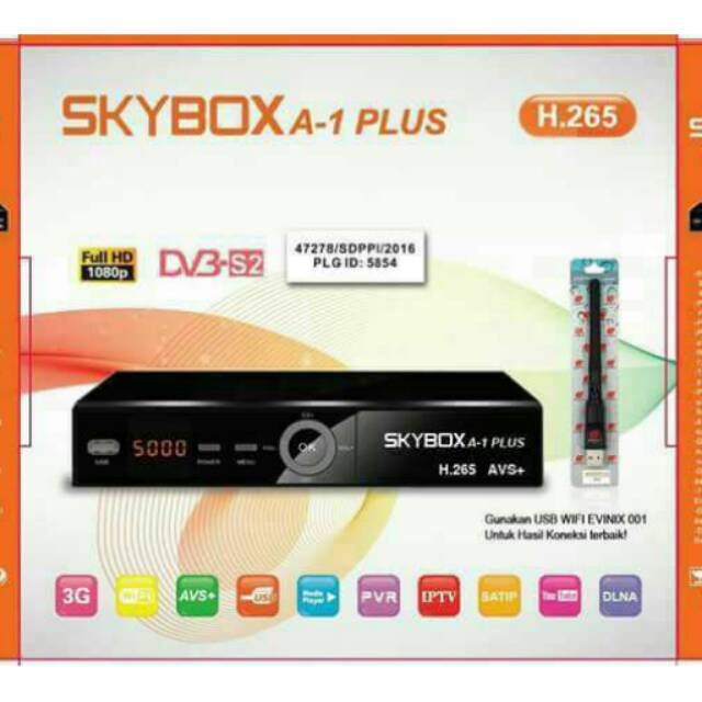 SKYBOX A-1 PLUS H.265 HD