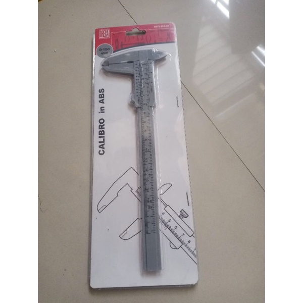 Sketmat PVC 6&quot; / Jangka Sorong Manual Plastik 150mm / Plastic Caliper