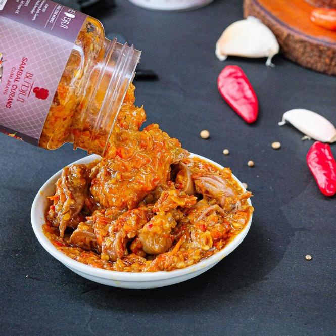 

md⁑Ready Stok➡ SAMBAL BU DJUI Sambal Curang Cumi Arang Best Seller 83 ➡