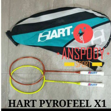 RAKET BADMINTON HART PYROFEEL X-1 FREE TAS