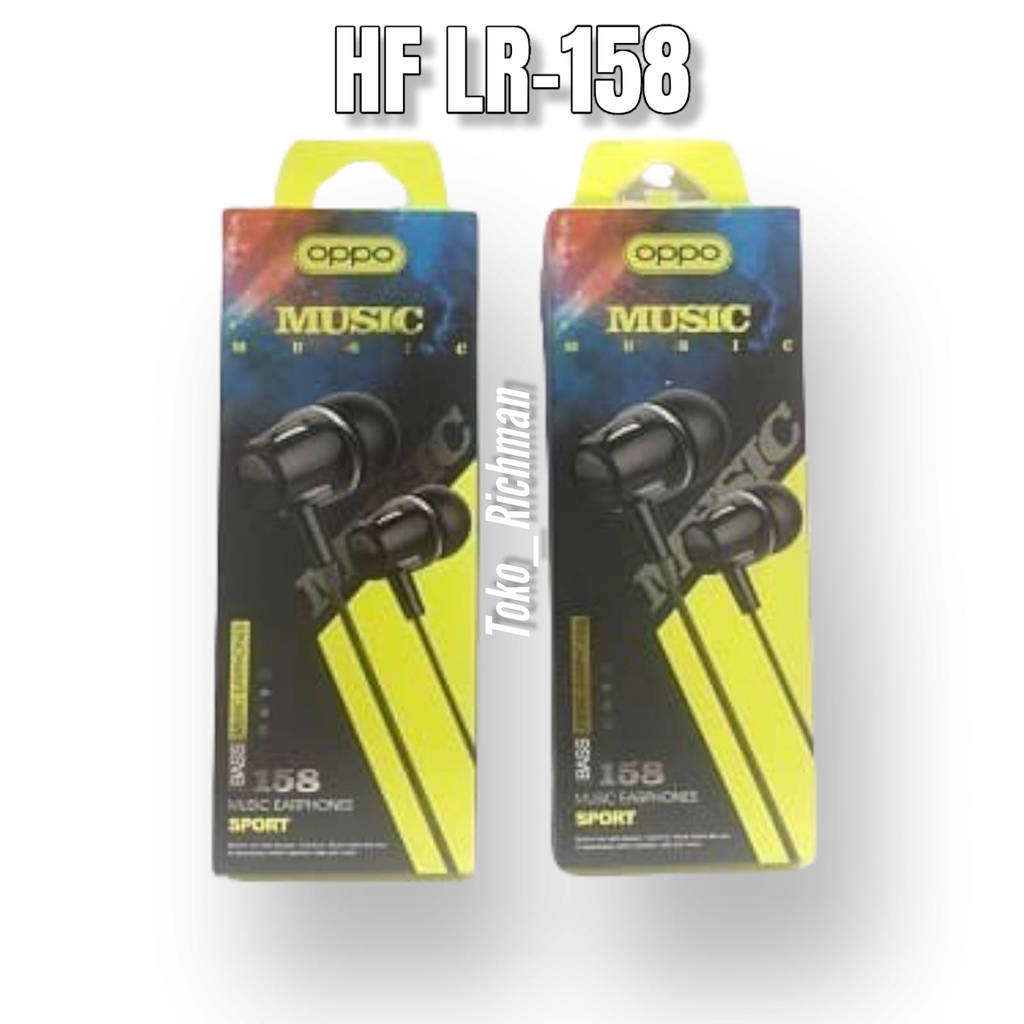 Handsfree LR-158 Branded Headset Bass Original Quality