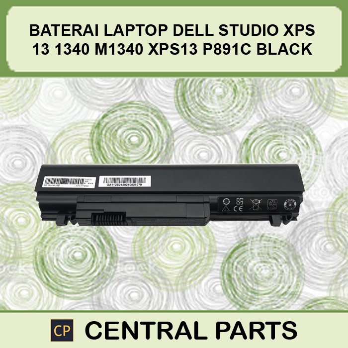 BATERAI LAPTOP DELL STUDIO XPS 13 1340 M1340 XPS13 P891C BLACK