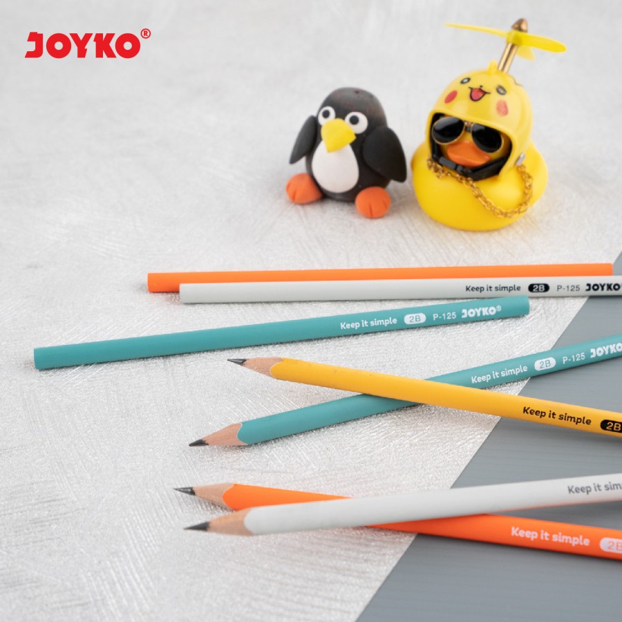 JOYKO PENCIL PENSIL KAYU JOYKO 2B KOMPUTER UJIAN P-125