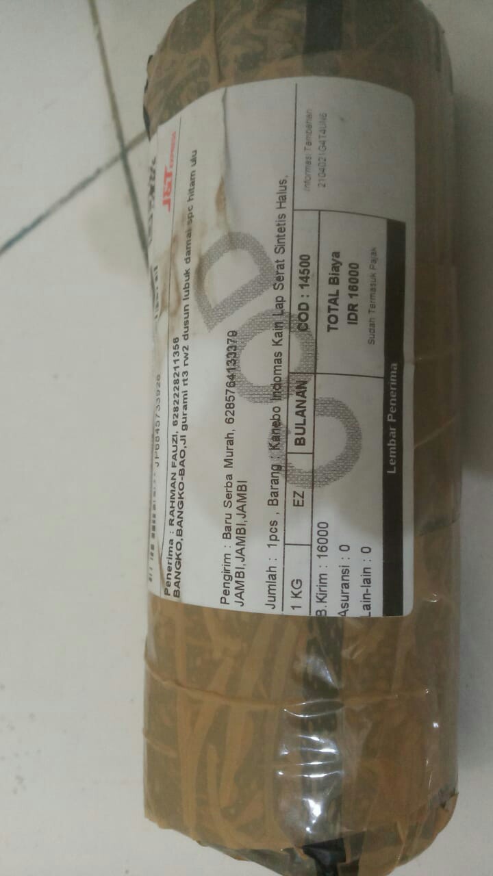 Kanebo Indomas Kain Lap Serat Sintetis Halus