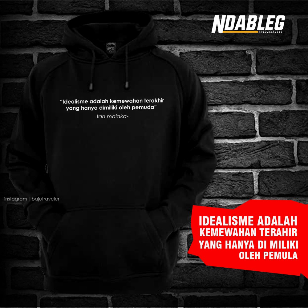 sweater aktivis tan malaka hoodie aktivis tan malaka