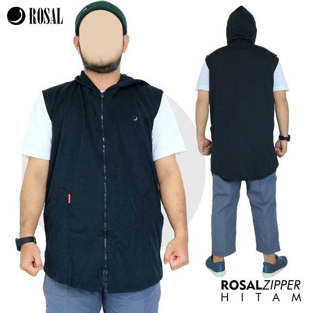 Rosal Zipper ( Rompi sholat hoodie full Zipper )