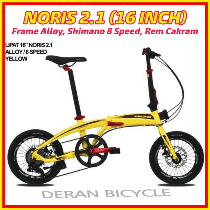 SEPEDA LIPAT NORIS 2.1 16INCHI