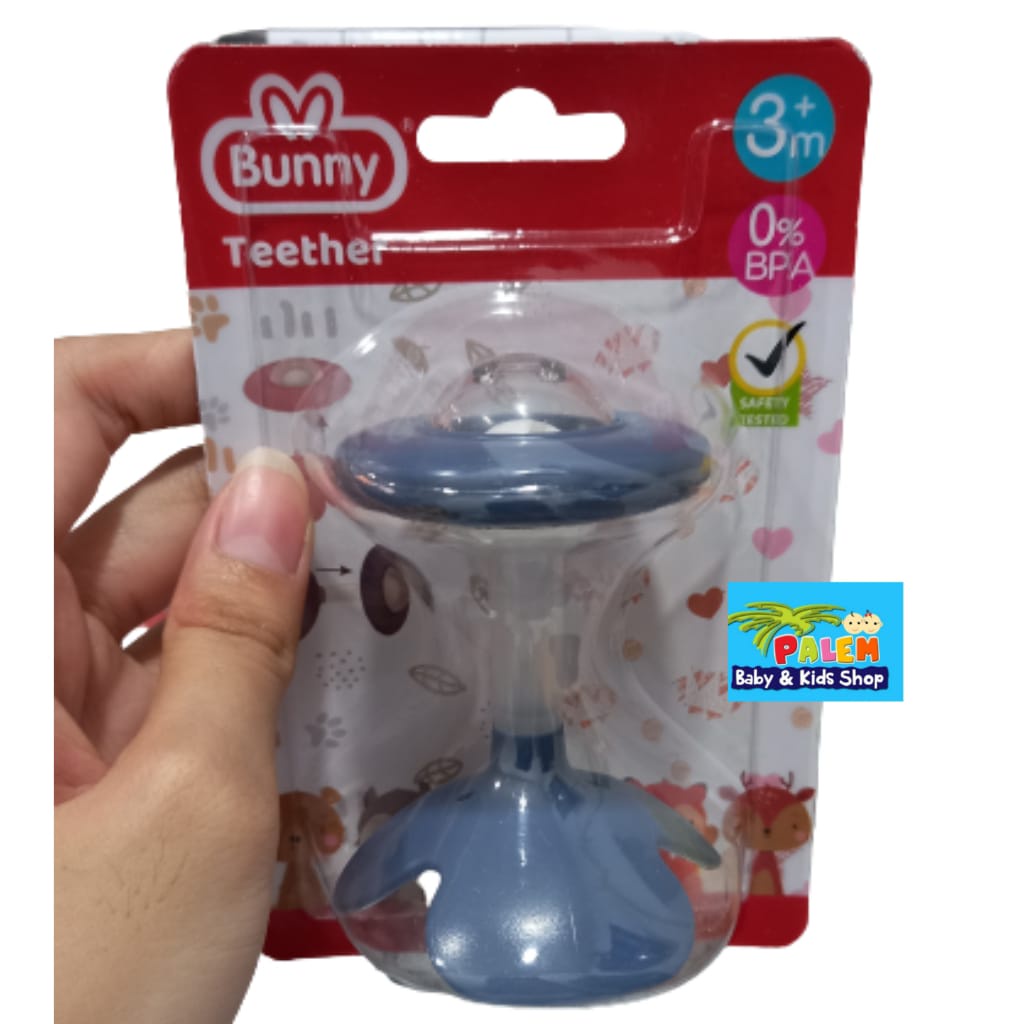 Lusty Bunny Rattle Teether/gigitan bayi ADT - 8007