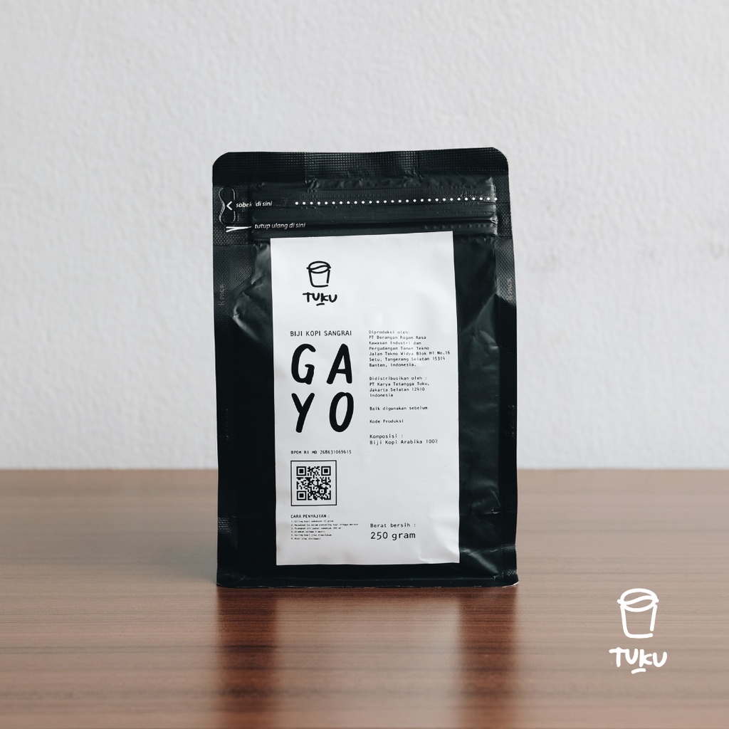 

TUKU - Single Origin Gayo (250gr)