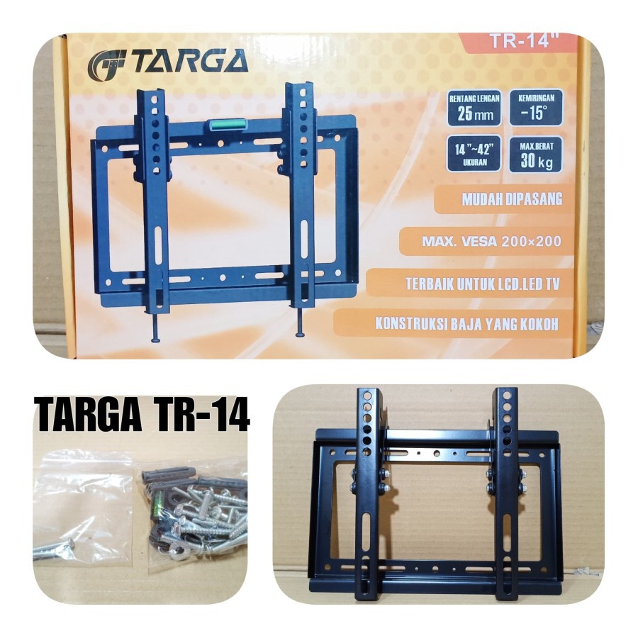 BRACKET TV LED DAN LCD 14 INCH - 42 INCH TARGA TR 14