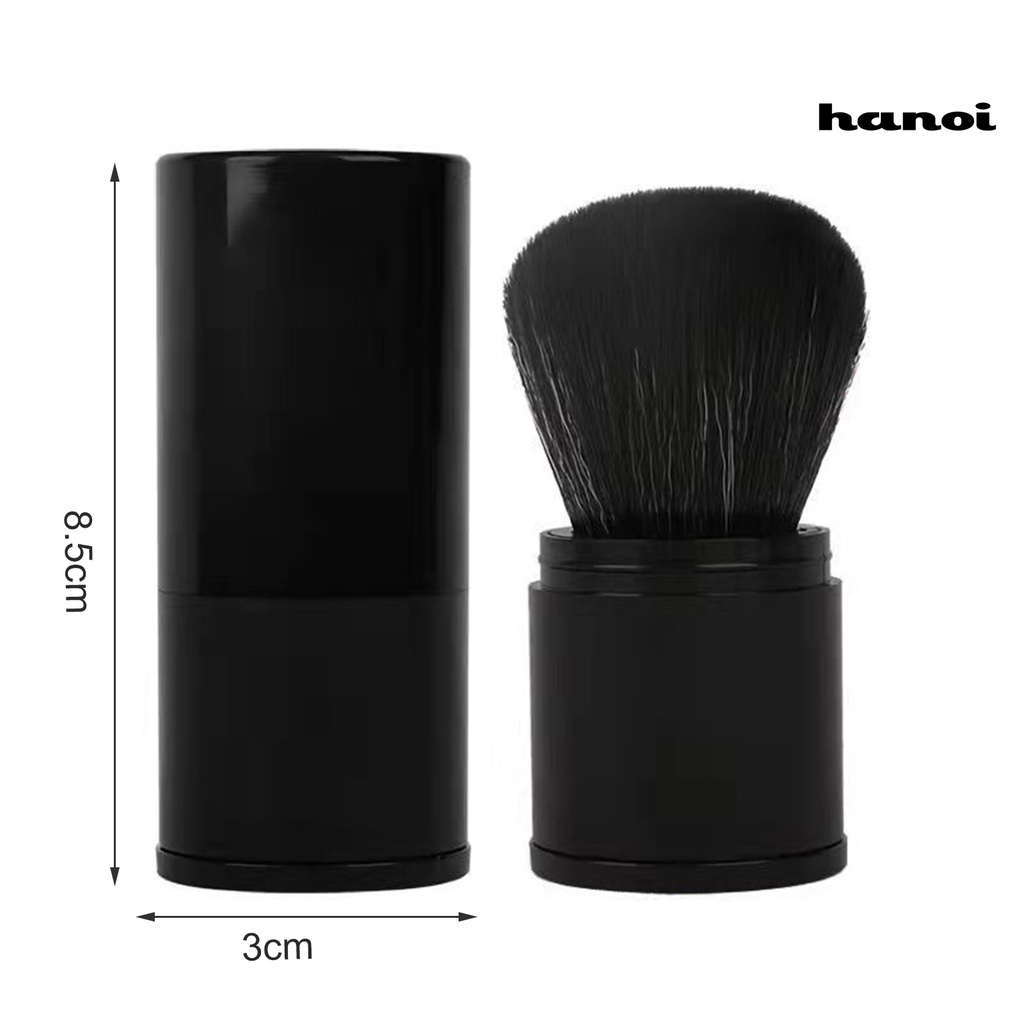 Han / Brush Makeup Retractable Portable Tahan Lama Lembut Ramah Lingkungan