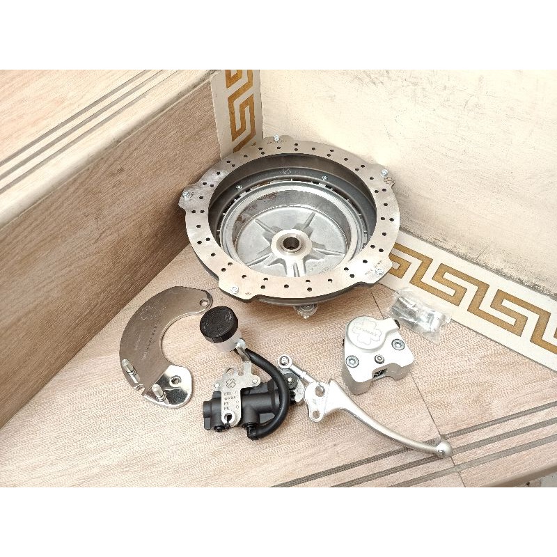 cakram discbrake set crimaz vespa sprint super vbb ps fork 3 original italy ring 10