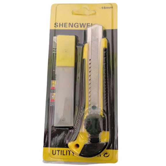 

Cutter sheng weii 18mm +pisau refil