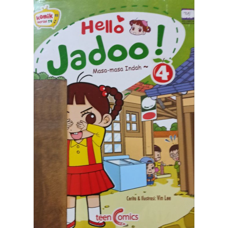 Buku Komik Berwarna: Serial TV Anak - Hello Jadoo