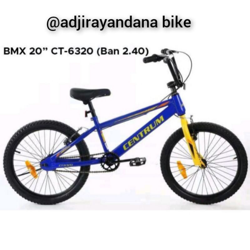 TERBARU Sepeda BMX ANAK Centrum CT6320 Bmx 20 inch Ban 2.4