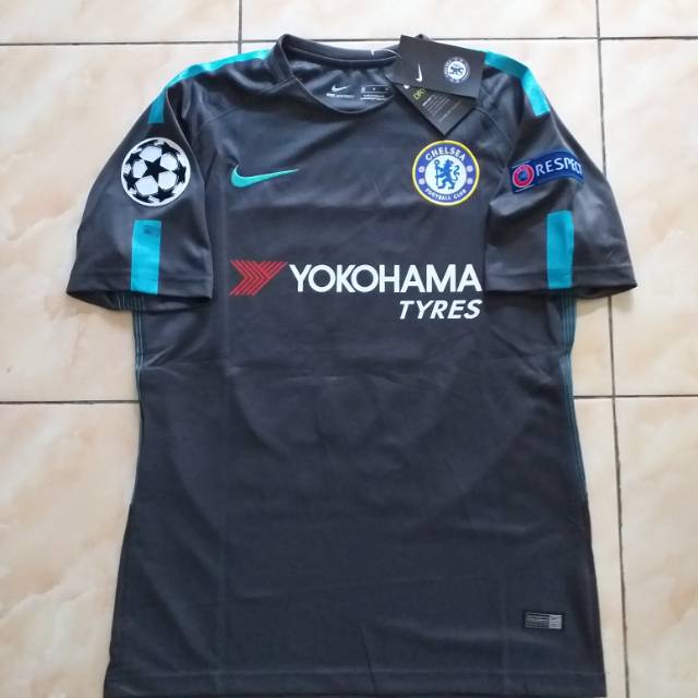 Jersey chelsea 3rd 2017/2018 grade ori thailand