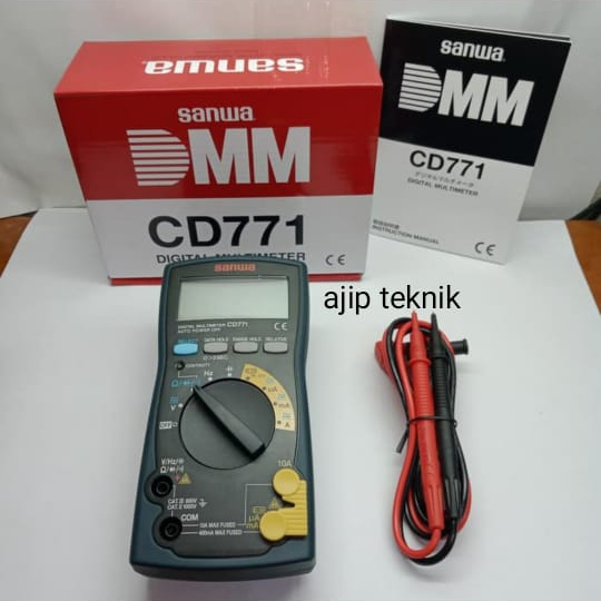 digital multitester / digital multimeter SANWA CD771 ORIGINAL