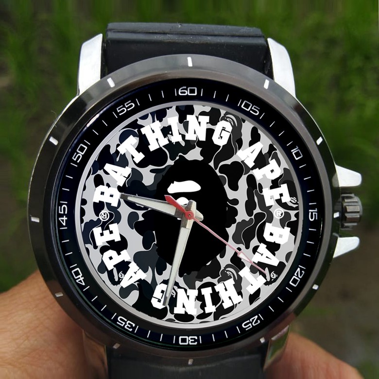 Jam Tangan Pris Bape bathing ape Custom