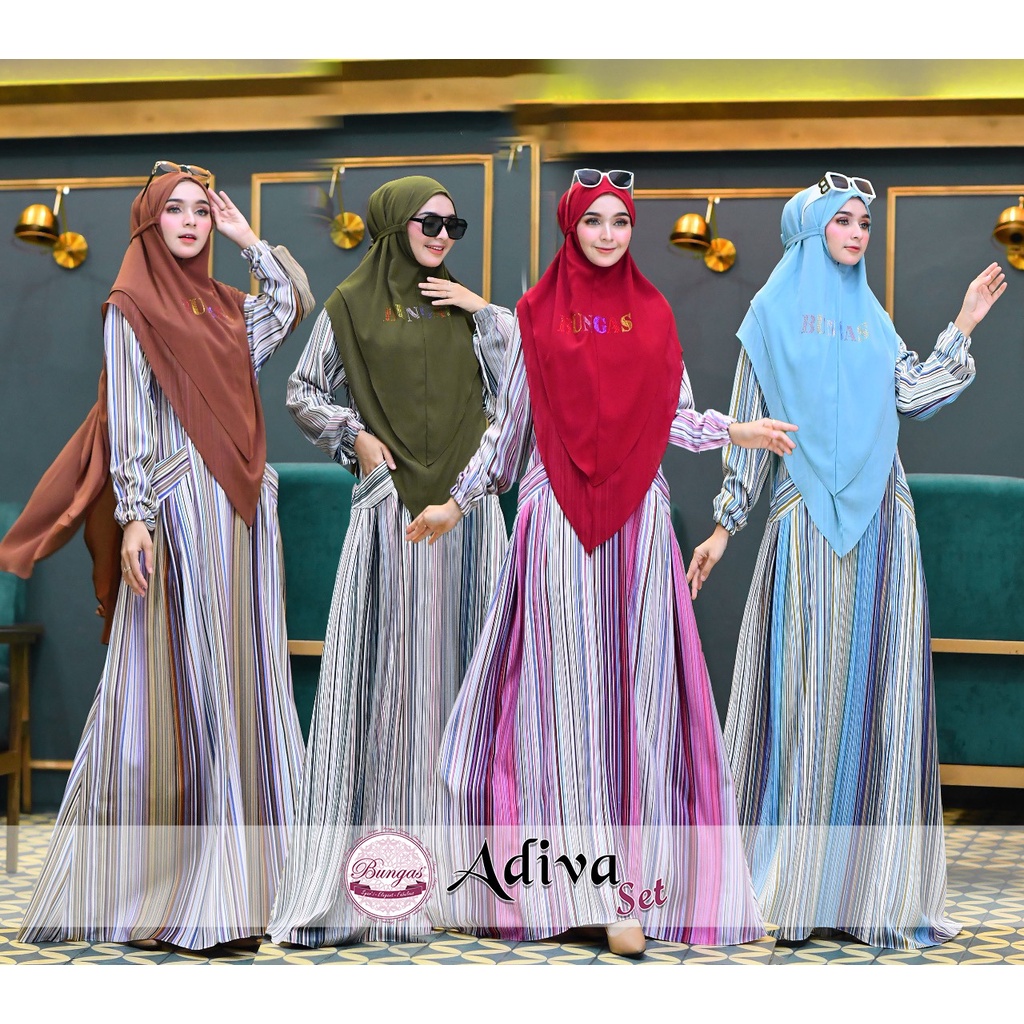 ADIVA SYARI SET #BUNGAS