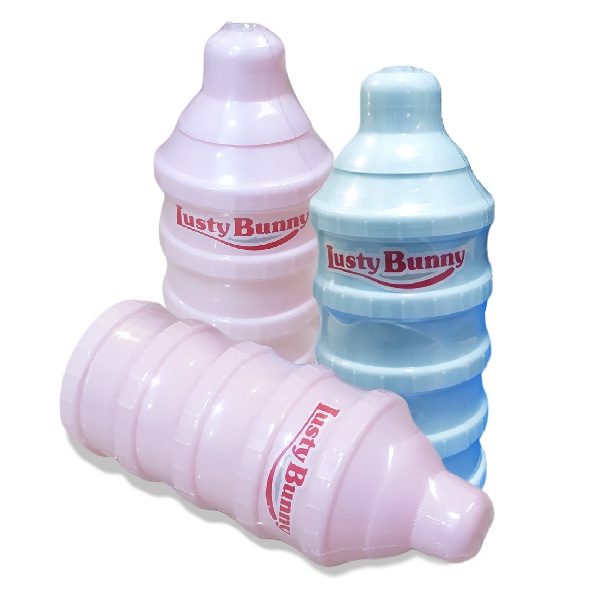 Lusty Bunny Container Susu Bubuk Susun 4 Tempat Susu Travel