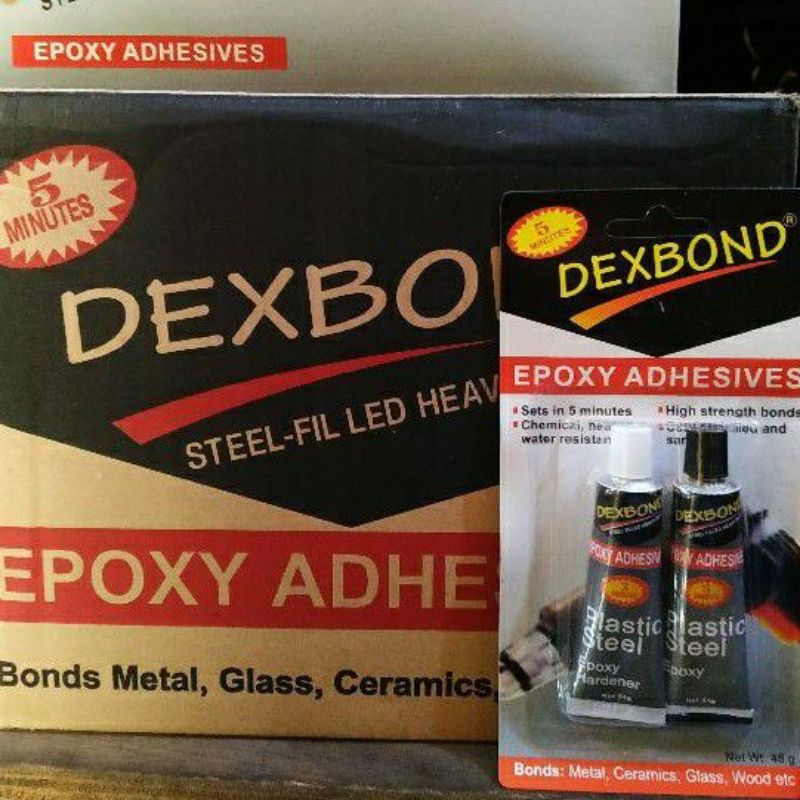 

LEM BESI DEXBOND 5 MENIT 48GR HARGA 1LUSIN