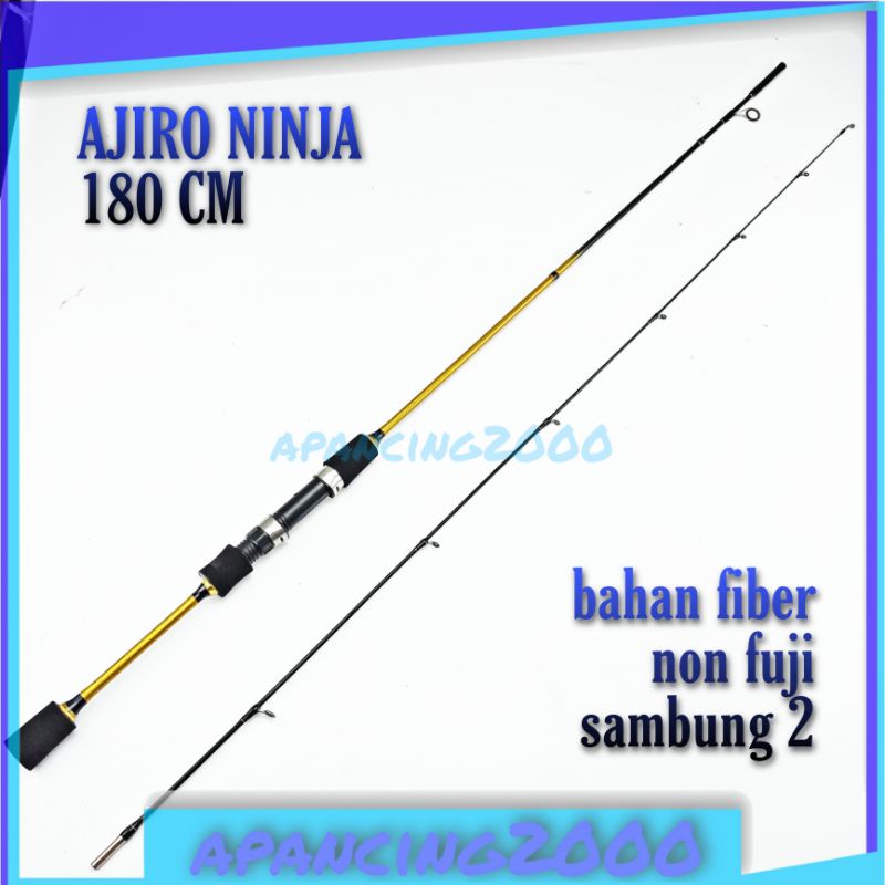 joran ul ultralight ajiro ninja 198 cm grosir