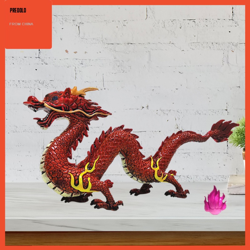 [In Stock] Dragon Figure Toy Solid Animal Model Mythical Beast Realistic Figurines