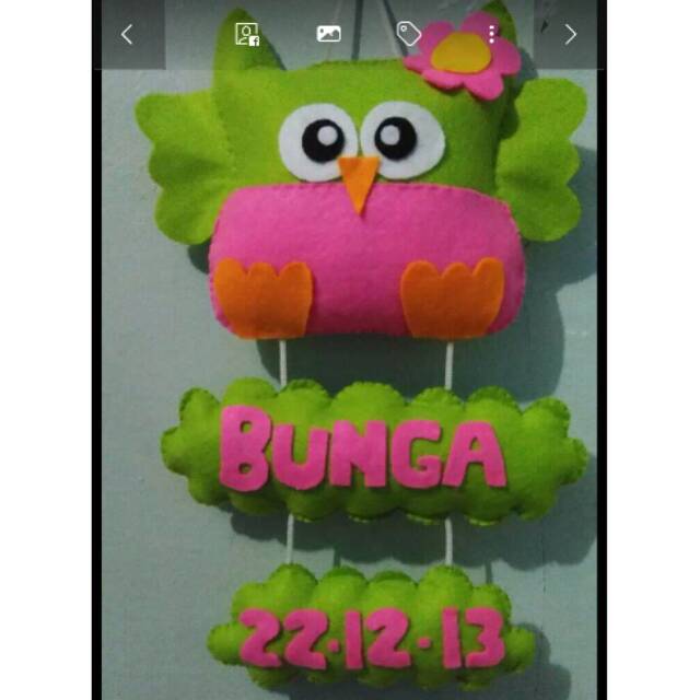 Gantungan Nama Burung Hantu Shopee Indonesia