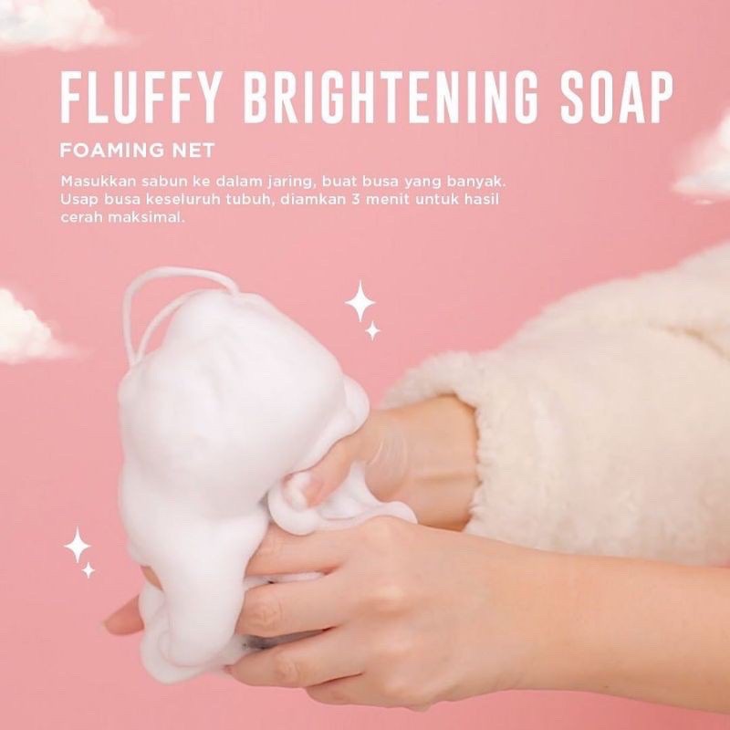 LooLoo Fluffy Brightening Soap 100gr