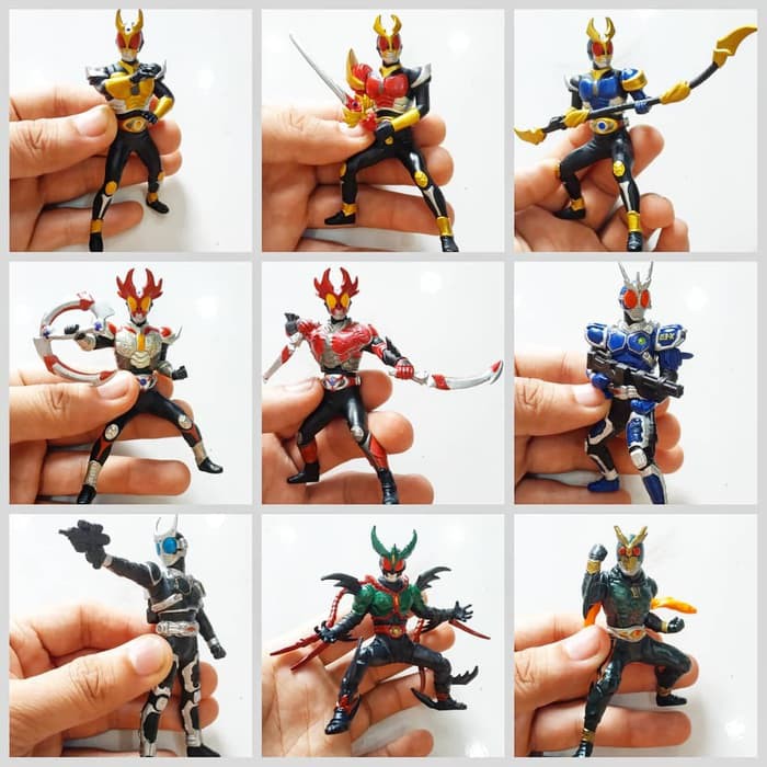 HG HDM Kamen Rider Agito Gills G3 G4 Gashapon Figure Bukan Shf