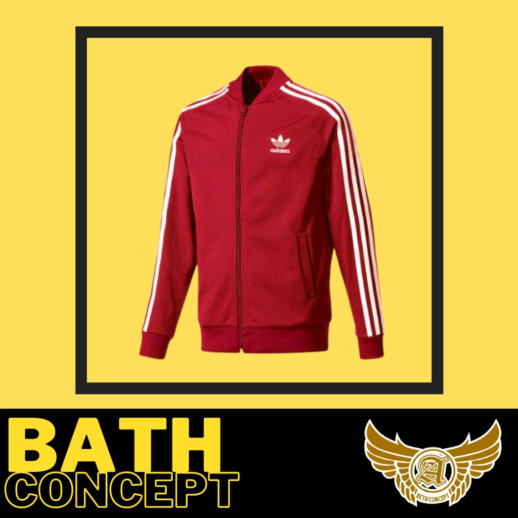 BISA COD / JAKET TRACKTOP / JAKET TRACKTOP FIREBIRD / JAKET CASUAL / ULTRAS (UNISEX) | BETH CONCEPT-MERAH