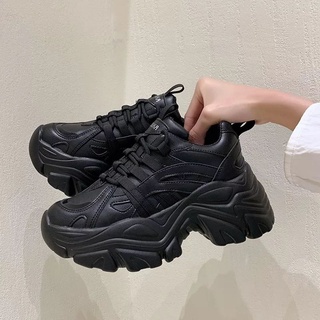 sneakers on platform