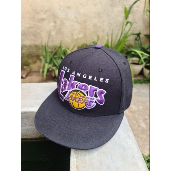 Topi 47 Brand NBA LA Lakers Hardwood Classic Snapback Snapbacks Cap Caps Hat Hats