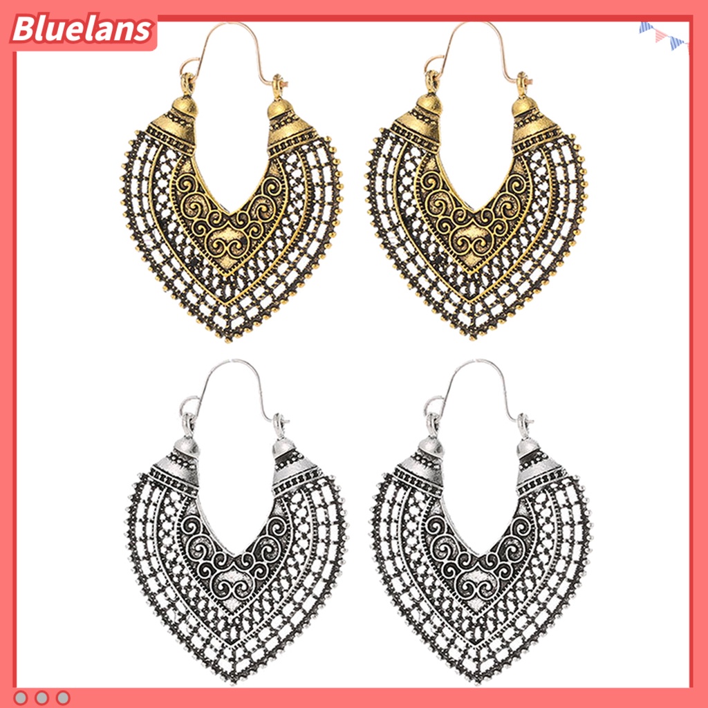 Bluelans Earrings Women Bohemian Alloy Women Bohemian Ear Pendant