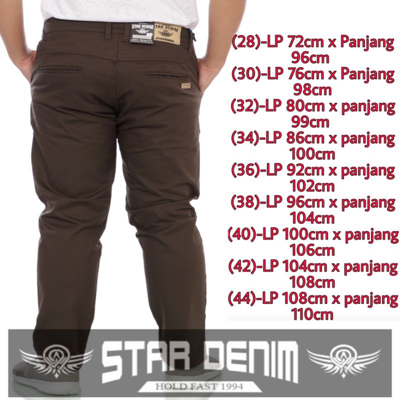 Celana Chino Pria / Celana Chino Jumbo Terbaru / Chinos Panjang Pria Trending