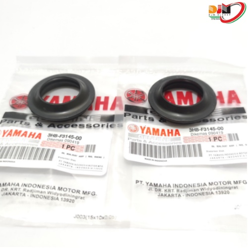 Seal Tutup Shock Depan Seal Abu Rx King 1set Isi 2pc