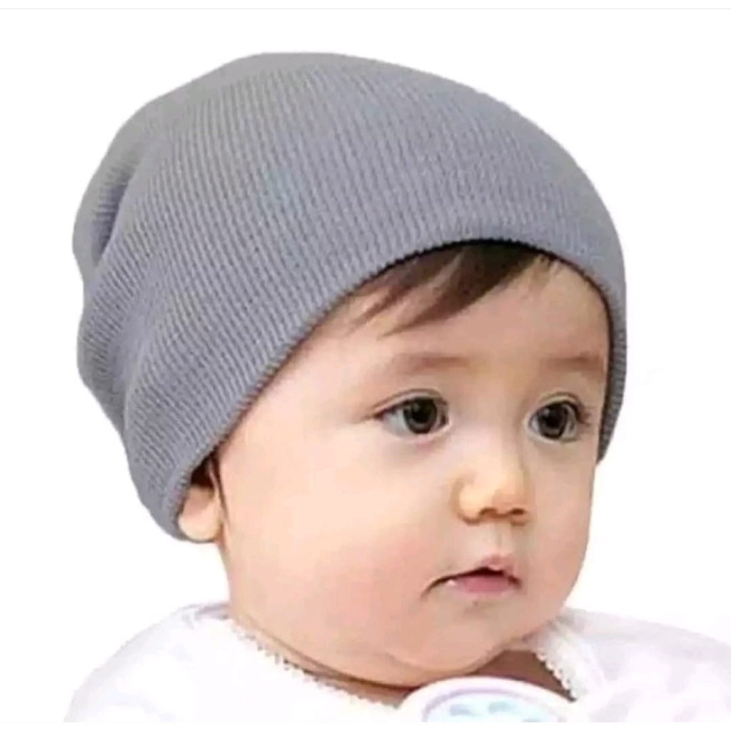 Topi Kupluk Polos  Anak Laki Laki Terbaru